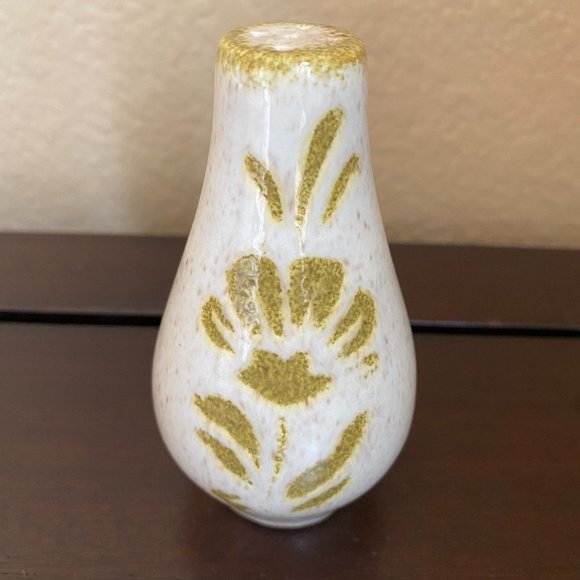 Vtg Mid Century Red Wing Damask Salt Shaker